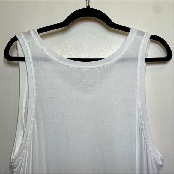 Soft Surroundings White Sublime Tank Tunic Top size L NWOT - Picture 6 of 10